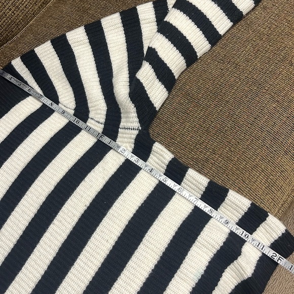 J. Crew Wool/Cashmere Stripe Sweater 2x - Picture 6 of 6